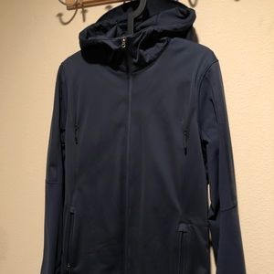 Lululemon performance hooded jacket navy